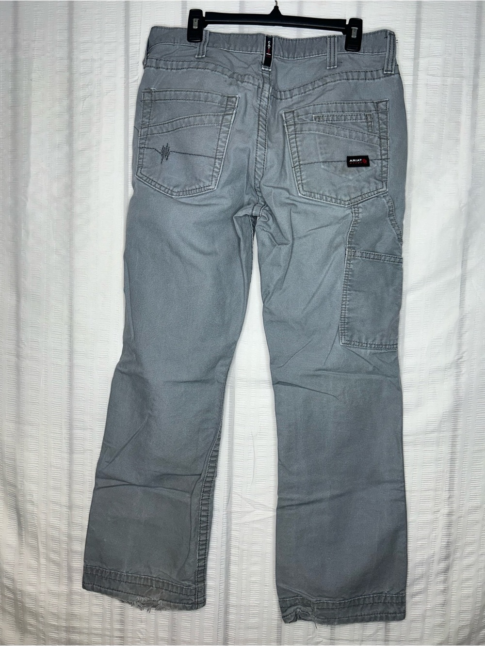 Ariat FR M4 Relaxed Boot Cut Pants Men 34x32 Flame Resistant Westex Canvas 9 Poc